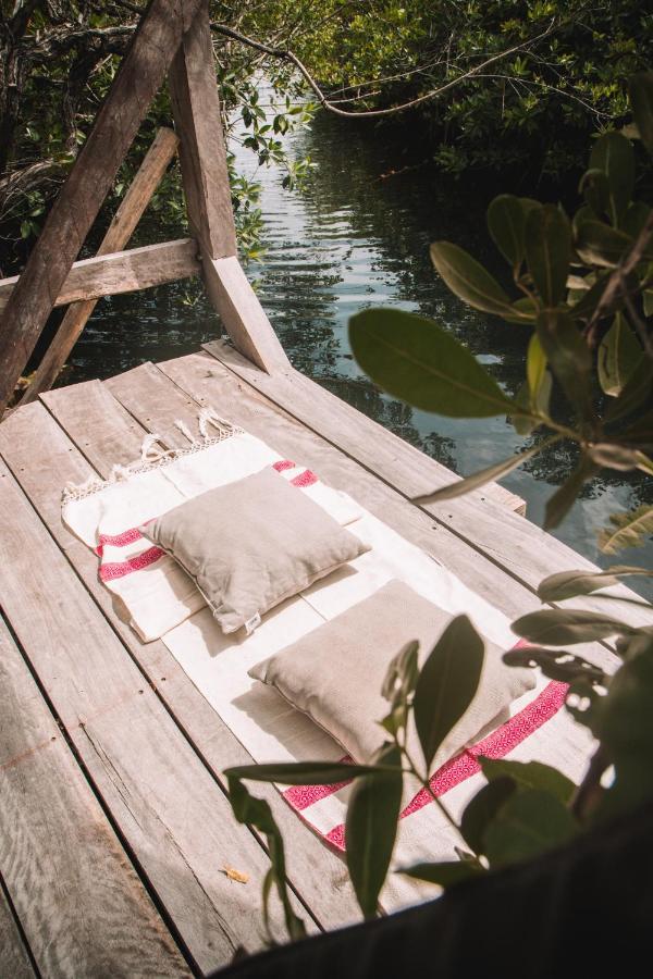 ホテル Uman Glamping & Cenote トゥルム エクステリア 写真