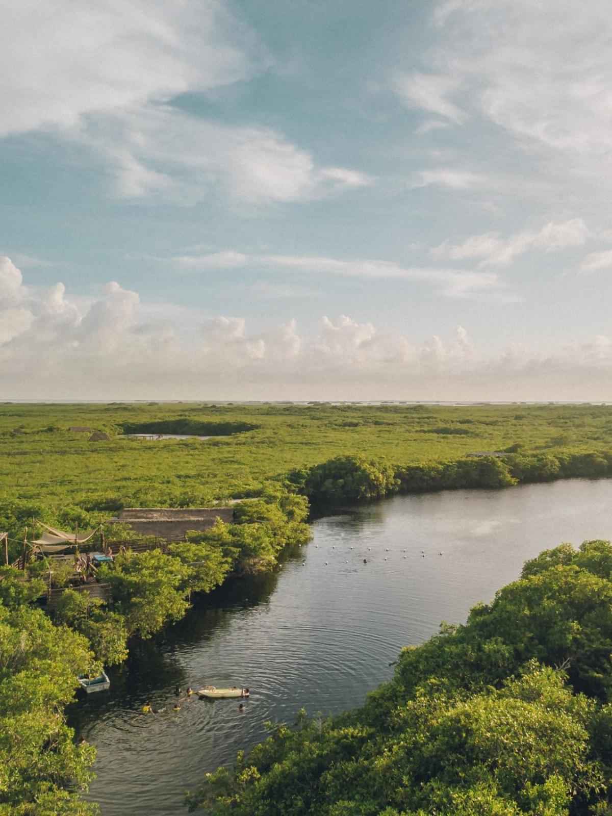 ホテル Uman Glamping & Cenote トゥルム エクステリア 写真
